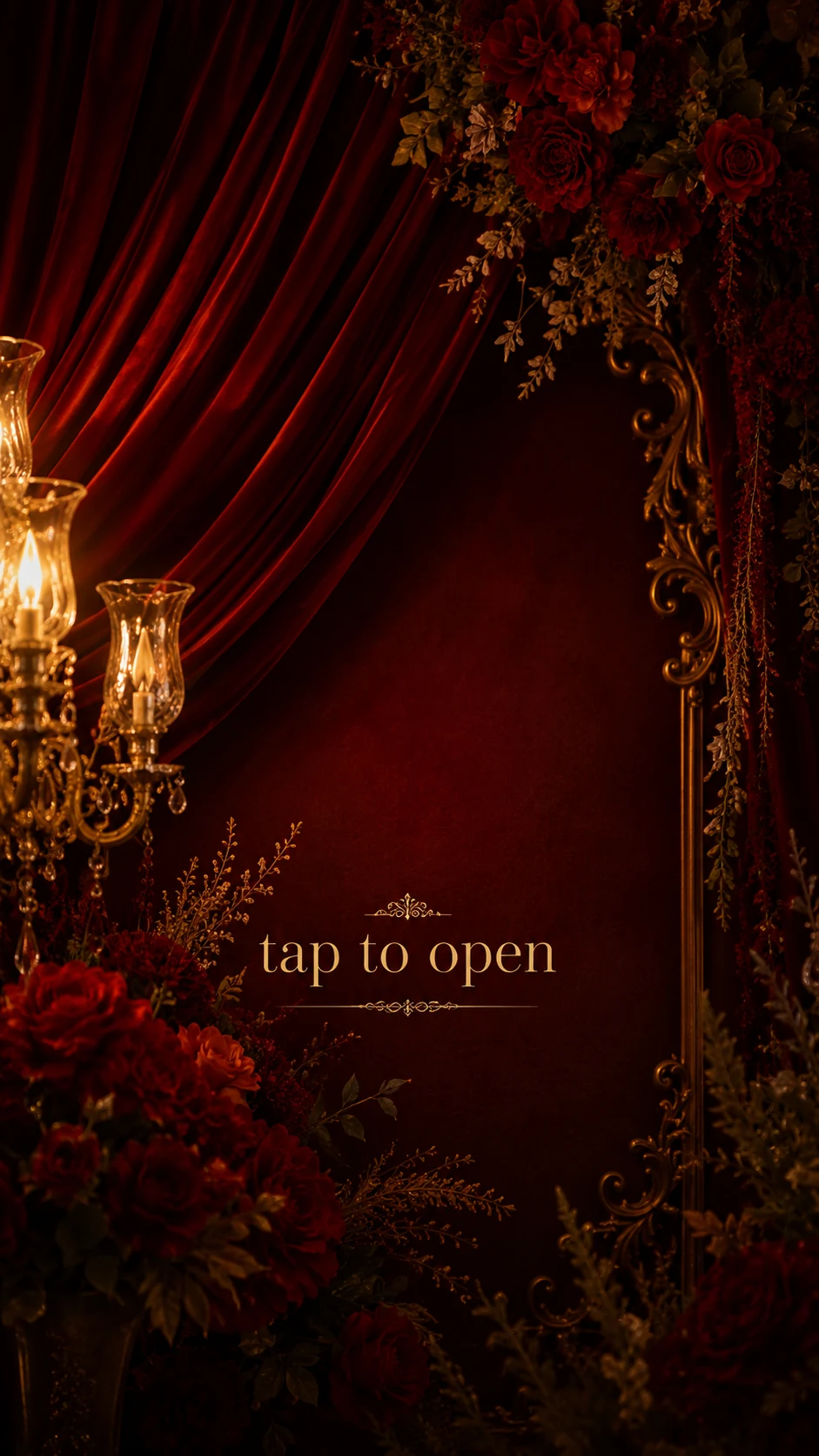 Chandelier Backdrop